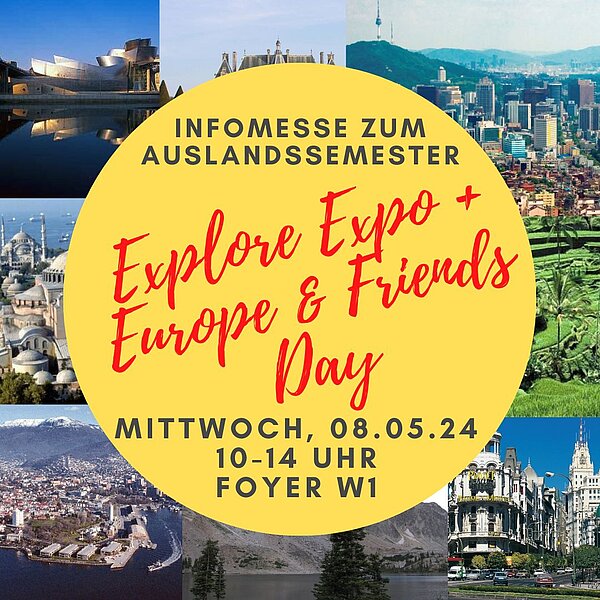 ExploreExpo, die Infomesse zum Auslandssemester