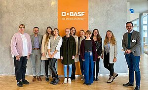 Gruppenbild MCCM bei der BASF in Ludwigshafen
