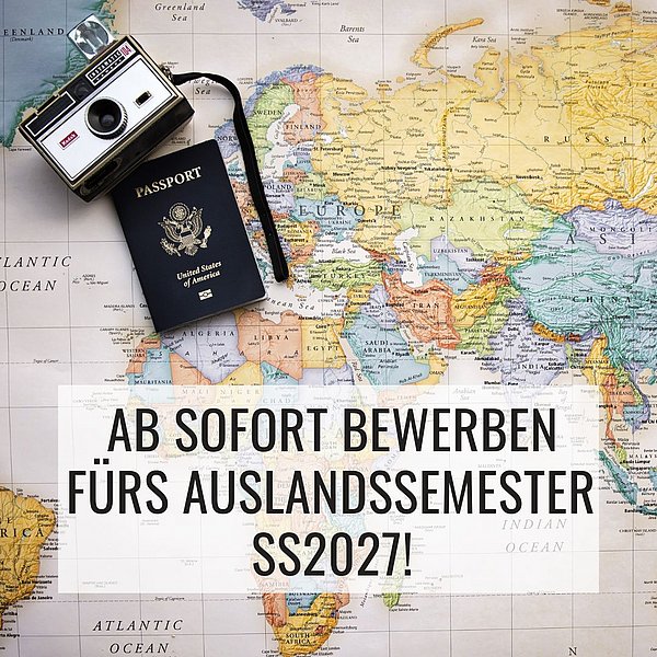 Bewerbung fürs Auslandssemester SS2027
