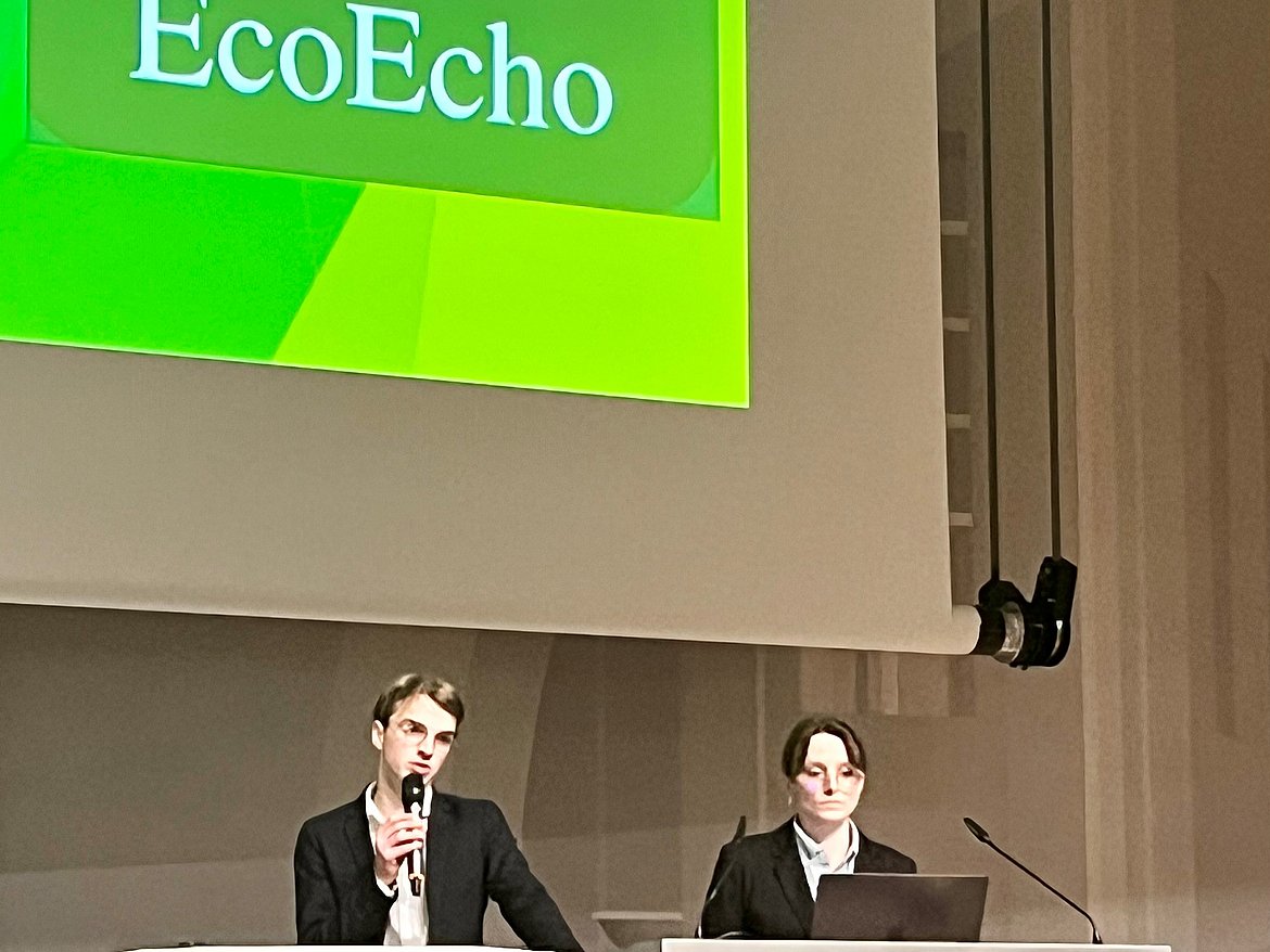 Benjamin Boughari und Ambre Dedieu präsentieren EcoEcho