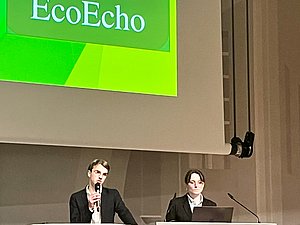 Benjamin Boughari und Ambre Dedieu präsentieren EcoEcho