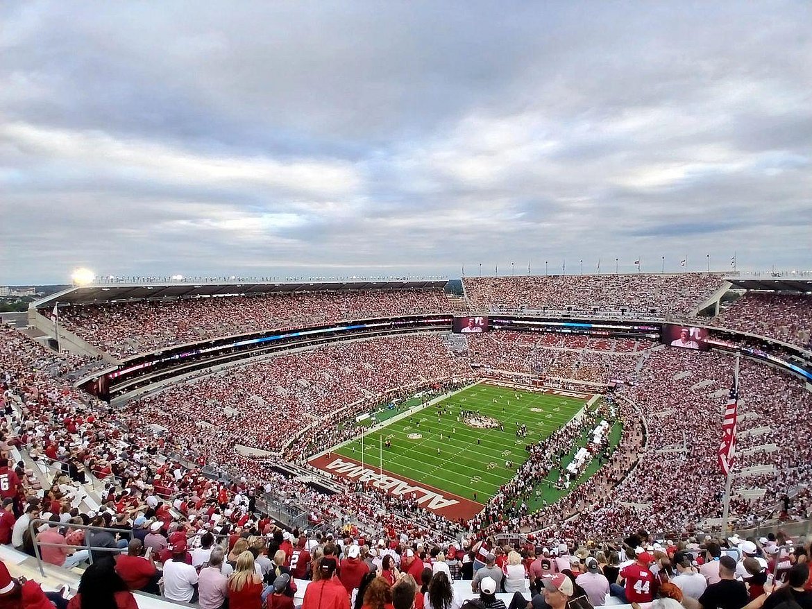 Derby day of the College Football game in Tuscaloosa