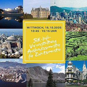SIK-Info-Veranstaltung Semester abroad
