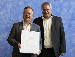 Dean's Award_Dr. Frank Maile and Prof. Harald Strotmann