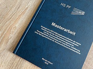 Cover of the Master's Thesis | Cover der Masterarbeit