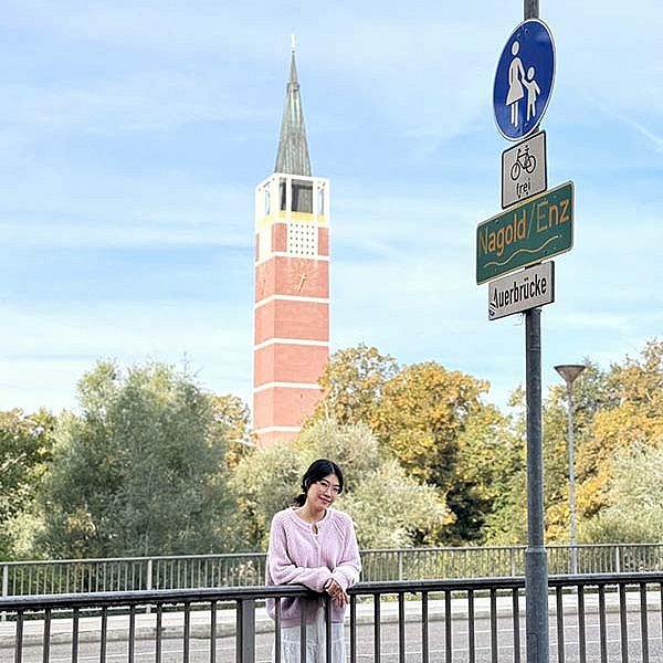 Ann Tho Tran explores the city of Stadt Pforzheim